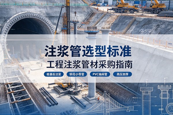 阳高注浆管选型标准