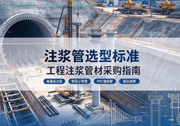 阳高注浆管选型标准